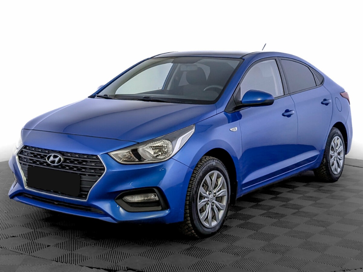 Hyundai Solaris II, 2020, 2020 с пробегом 88 620 км, цвет Синий, цена - 1 000 800 руб., кузов - Седан